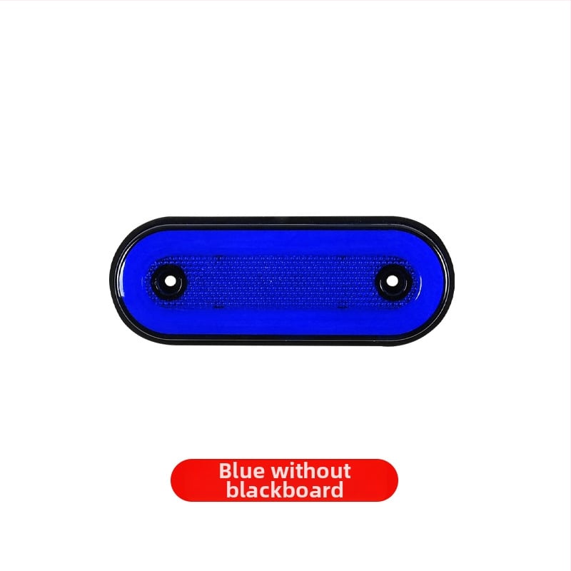 LED šviesos vadovas šoninis žibintas sunkvežimiams, 12-24V DC, plastikas + aliuminis, 6000 lm