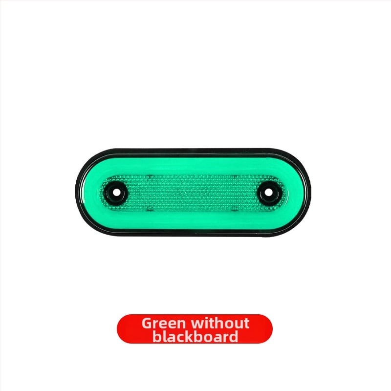 LED šviesos vadovas šoninis žibintas sunkvežimiams, 12-24V DC, plastikas + aliuminis, 6000 lm