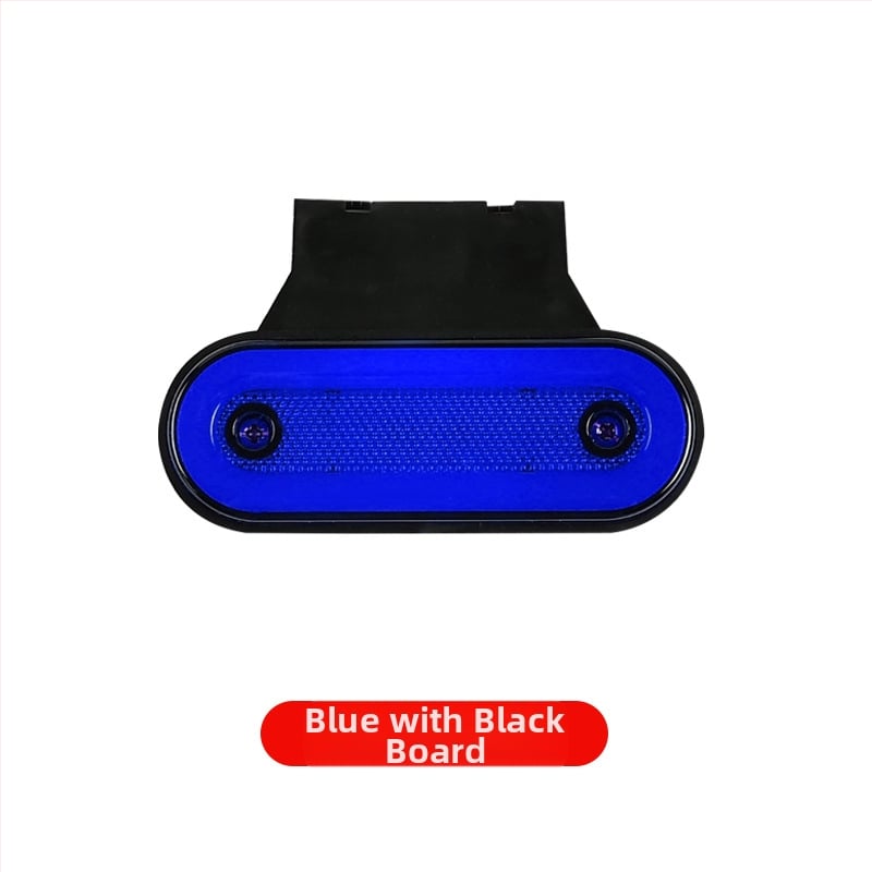 LED šviesos vadovas šoninis žibintas sunkvežimiams, 12-24V DC, plastikas + aliuminis, 6000 lm