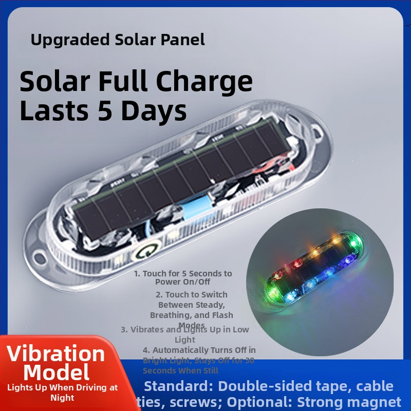 LED indikatorinė šviesa krovininiams automobiliams ir motociklams (12–24V, vandeniui atsparus ABS plastikas, LED, 5000 valandų tarnavimo laikas)