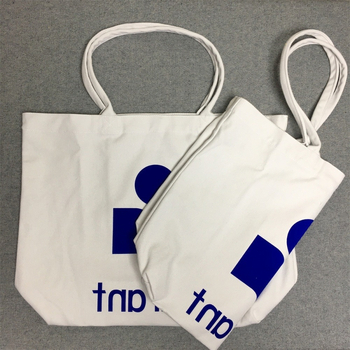 Geantă Tote din pânză cu închidere magnetică, căptușeală din pânză, buzunar pentru telefon și buzunar intern patch, bretele duble