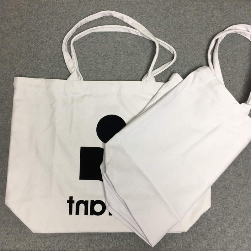 Geantă Tote din pânză cu închidere magnetică, căptușeală din pânză, buzunar pentru telefon și buzunar intern patch, bretele duble