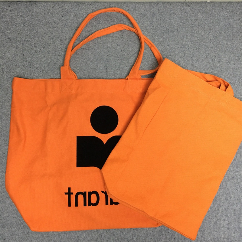 Geantă Tote din pânză cu închidere magnetică, căptușeală din pânză, buzunar pentru telefon și buzunar intern patch, bretele duble