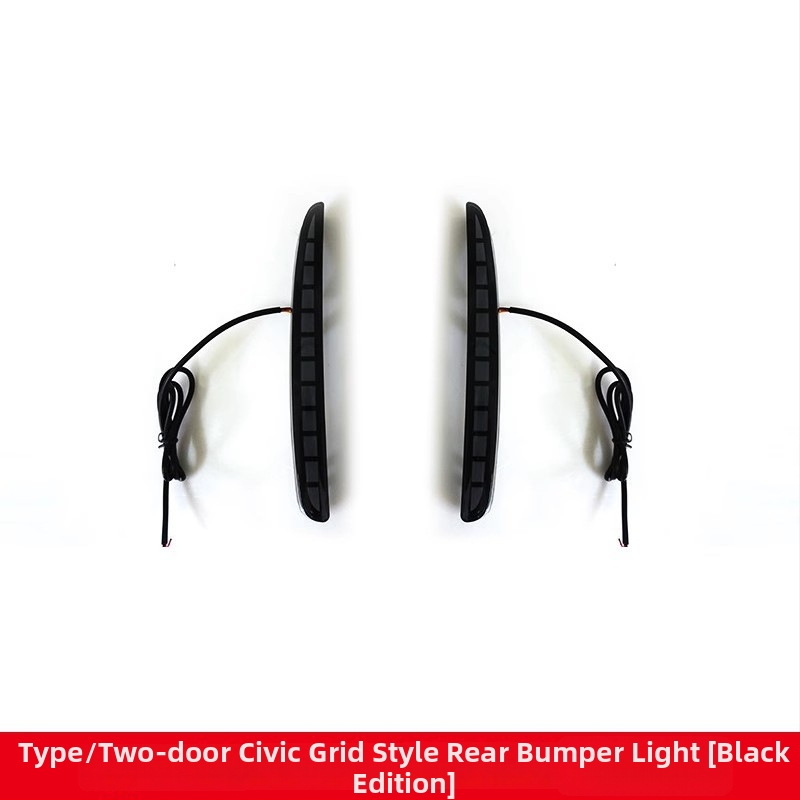 LED L-tvarované denné svetlá pre Civic hatchback desiatej generácie, 24W, značka TYPY