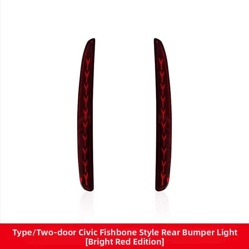 LED L-tvarované denné svetlá pre Civic hatchback desiatej generácie, 24W, značka TYPY