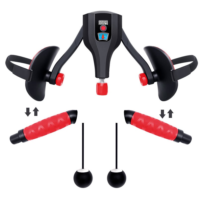 Μηχανή ομορφιάς ποδιών με προπονητή μυών πυελικού εδάφους, ρυθμιζόμενη οπτική οθόνη, υλικά PP+PA+ελατήριο, προπονήσεις 2408-01/2408-02/2408-03