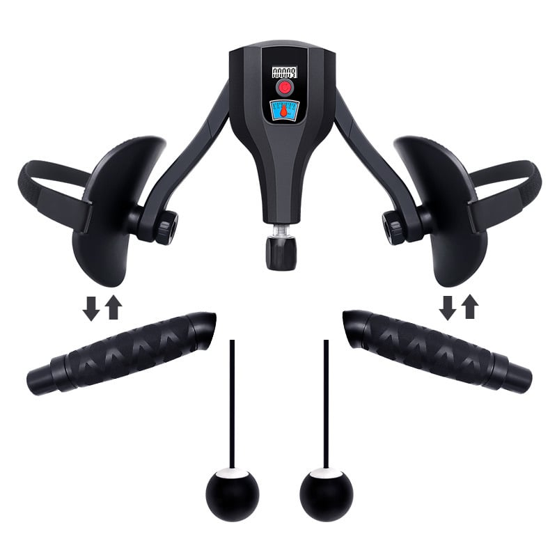 Μηχανή ομορφιάς ποδιών με προπονητή μυών πυελικού εδάφους, ρυθμιζόμενη οπτική οθόνη, υλικά PP+PA+ελατήριο, προπονήσεις 2408-01/2408-02/2408-03