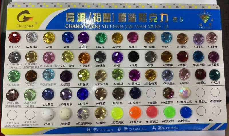 Strasuri acrilice pentru îmbrăcăminte, octogonale, cu două găuri, spate plat, electroplacate