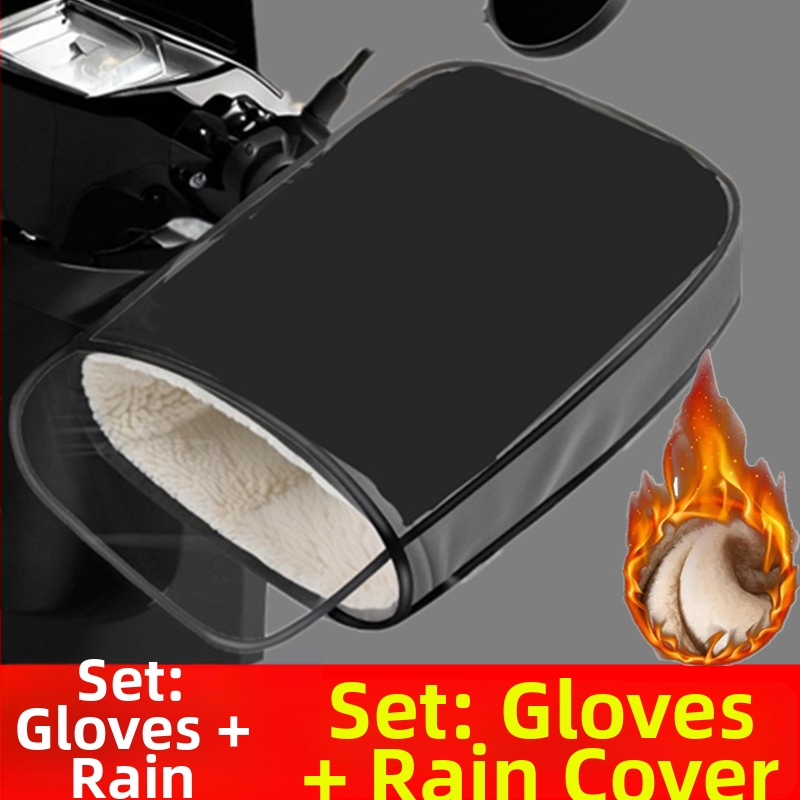 Fleece-béléssel ellátott kormányvédő elektromos járművekhez – vastagított, vízálló és meleg téli használatra