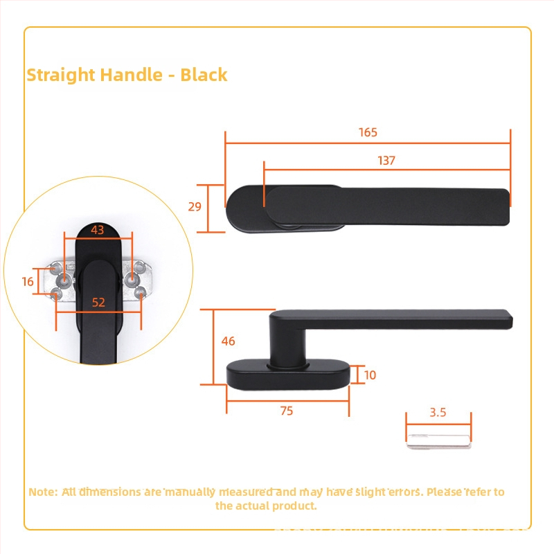 Aknová klika z hliníkovej zliatiny, štvorcový hriadeľ, model: priama alebo offsetová rukoväť, oxidovaný povrch, moderný minimalistický štýl