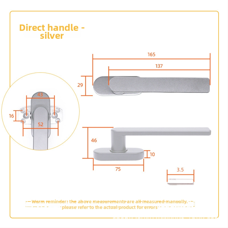 Aknová klika z hliníkovej zliatiny, štvorcový hriadeľ, model: priama alebo offsetová rukoväť, oxidovaný povrch, moderný minimalistický štýl