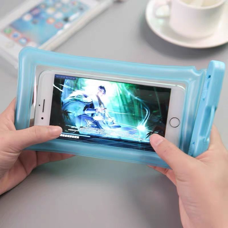 Airbag vodootporna futrola za telefon – PVC, unisex, za odrasle, za plivanje i vodene aktivnosti