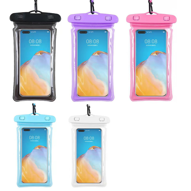 Airbag vodootporna futrola za telefon – PVC, unisex, za odrasle, za plivanje i vodene aktivnosti
