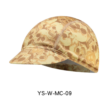 Спортна шапка за активен отдих на открито с козирка, полиестер, унисекс, флорална шарка, с печатано лого, подходяща за колоездене, туризъм и къмпинг