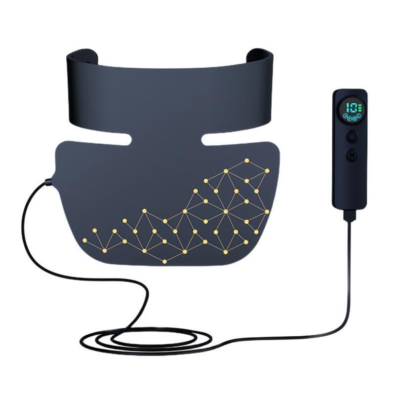 Силиконова LED маска за лице М01 – преносима, IPX6 водоустойчива, домашна употреба, подмладяване на кожата