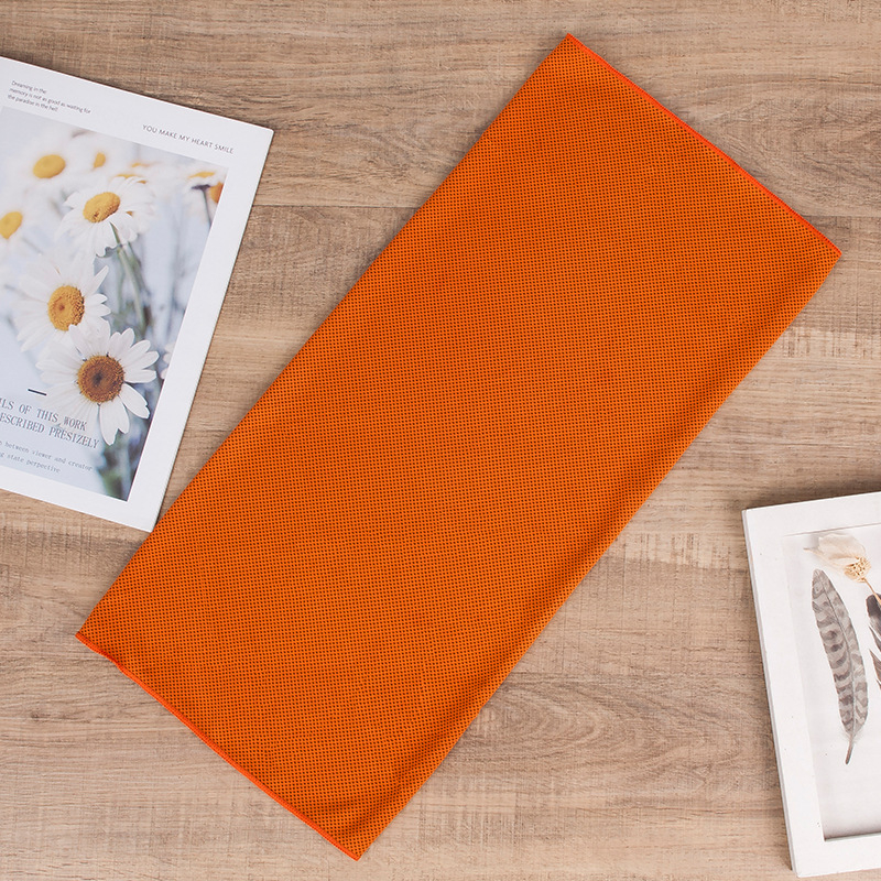 Ледено коприна охлаждащ шал за глава – бързосъхнещ, слънцезащитен, за външни спортове като бягане и колоездене (унсисекс, възрастни)