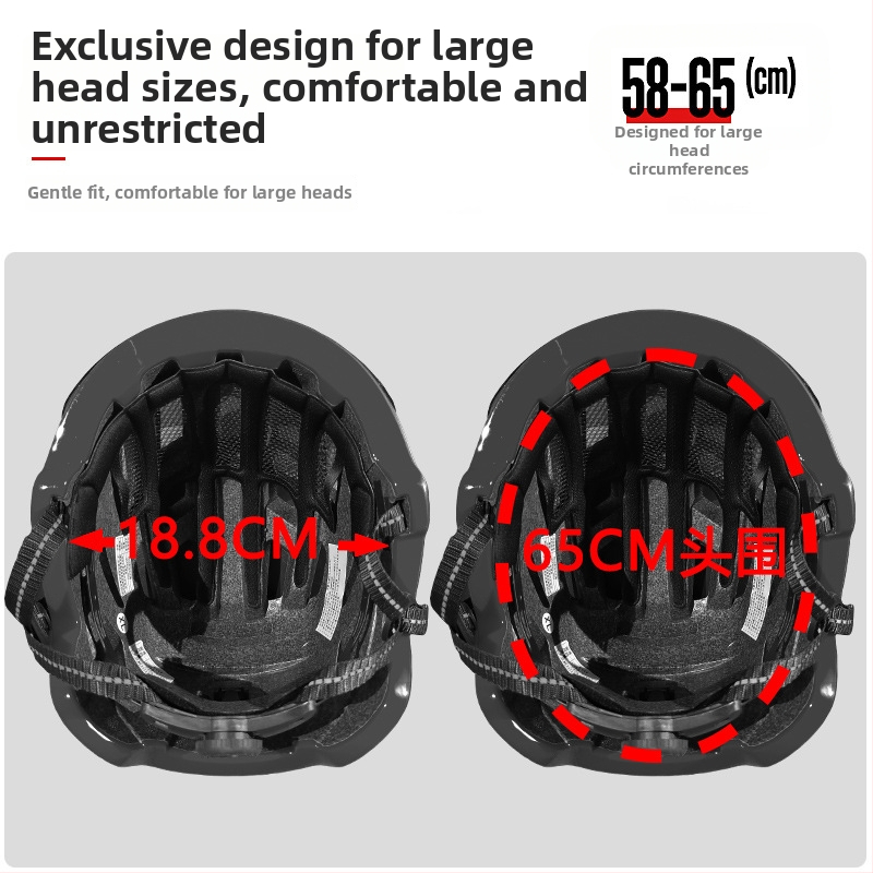 MOON dviratininko šalm su integruotomis akinėmis – universalus, suaugusiesiems, PC EPS medžiaga, spausdintas logotipas