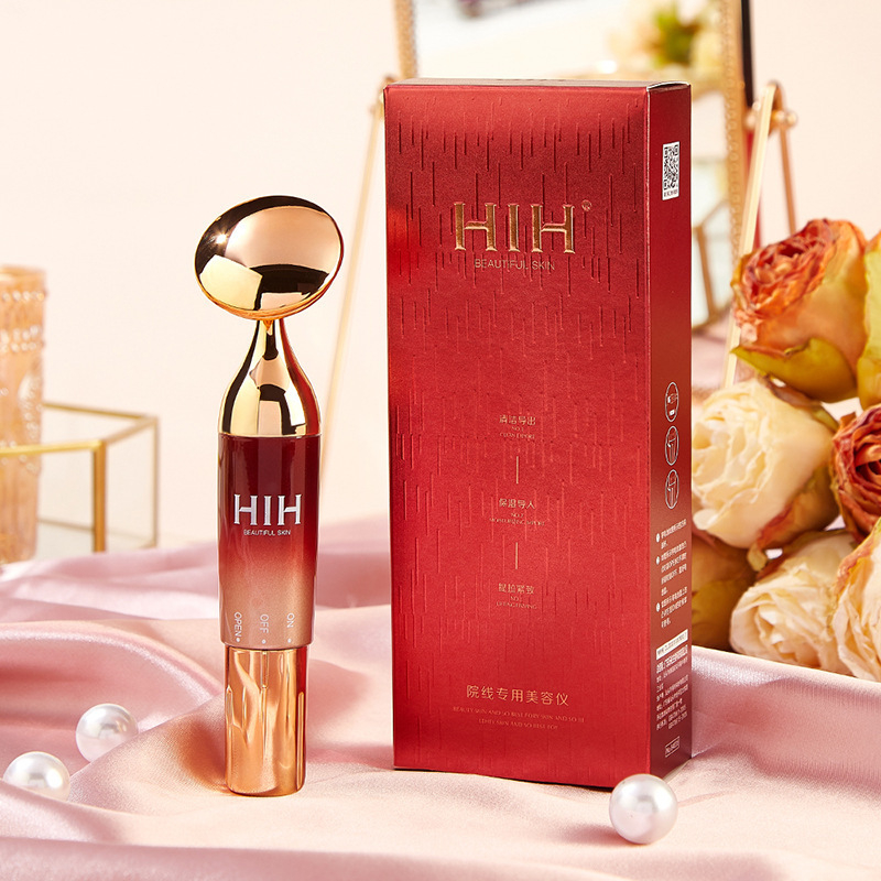 Ou Shufei elektriskā sejas masāžas ierīce ar divkāršu galvu, IPX8 ūdensizturīgs, iebūvēta baterija ≤300 mAh, mājas lietošanai