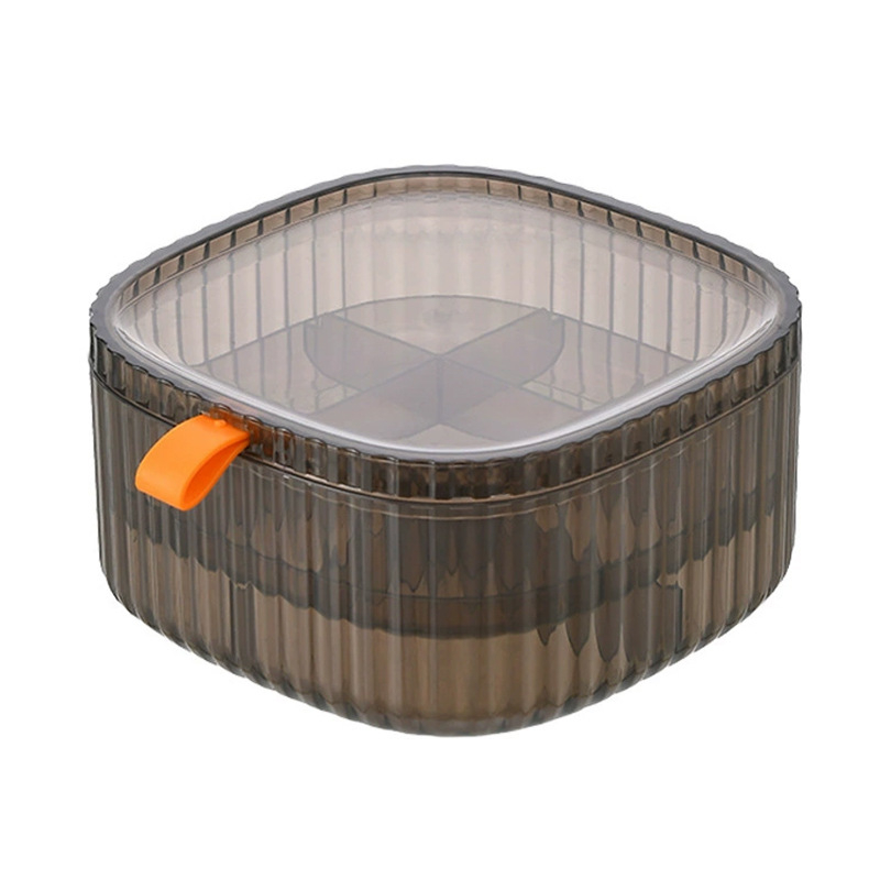 Organizér na šperky, plastový stolný organizér s tromi úrovňami, ochrana proti prachu, vlhkosti a oxidácii