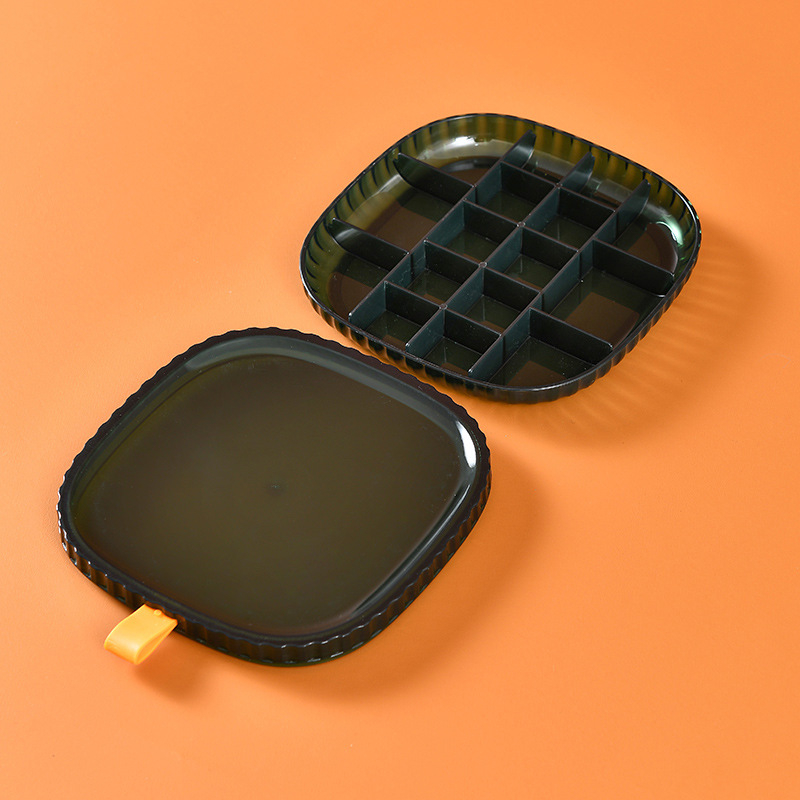 Organizér na šperky, plastový stolný organizér s tromi úrovňami, ochrana proti prachu, vlhkosti a oxidácii