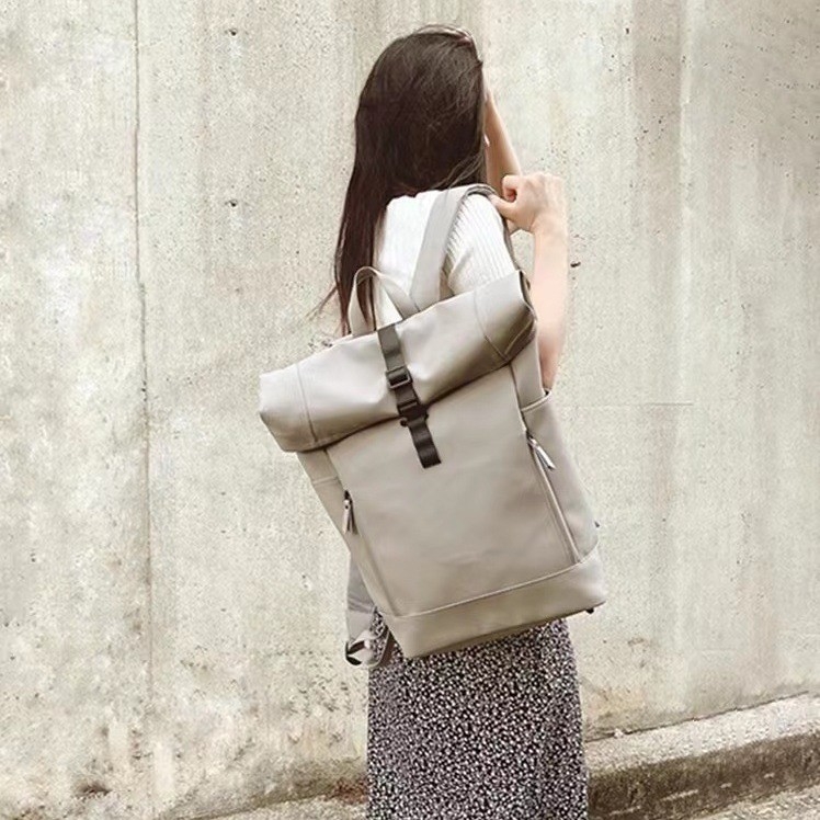 Roll-top vodootporan ruksak, nordijski stil, unisex, za 16-inčni laptop, kapacitet 20–35 L