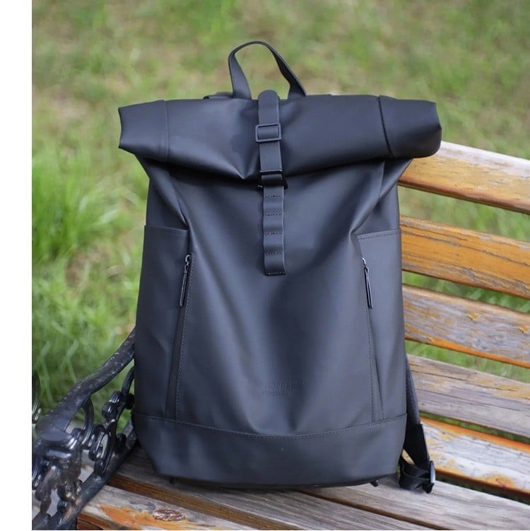 Roll-top vodootporan ruksak, nordijski stil, unisex, za 16-inčni laptop, kapacitet 20–35 L