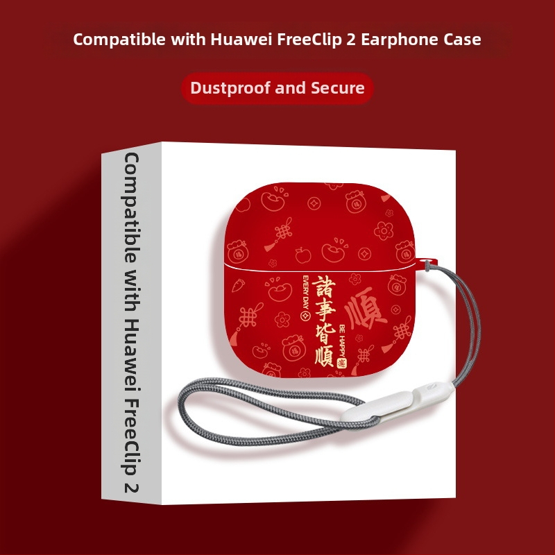 Huawei FreeClip2 kõrvaklippide kaitsekorpus – TPU, käsitöö, karikatuurstiil, kohandatav