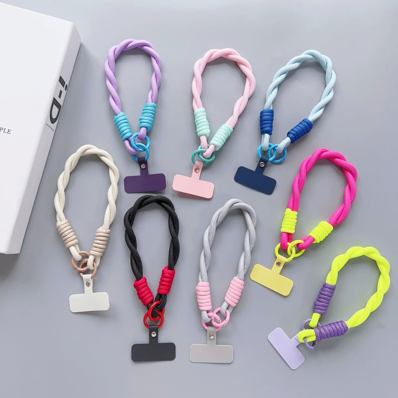 Lanyard pentru telefonul mobil — curea din nailon, șnur din poliester, cataramă din oțel, unisex