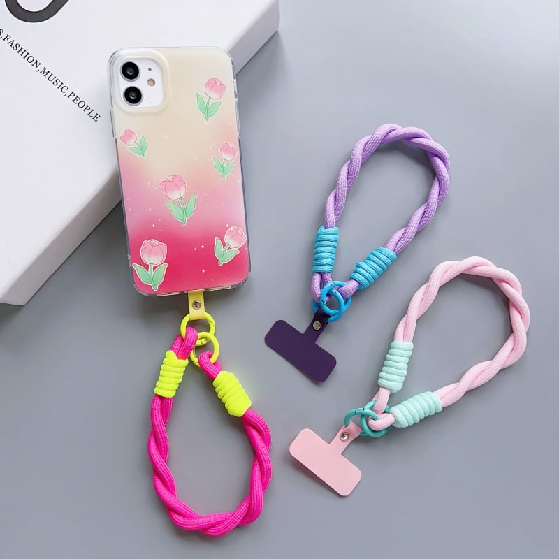 Lanyard pentru telefonul mobil — curea din nailon, șnur din poliester, cataramă din oțel, unisex