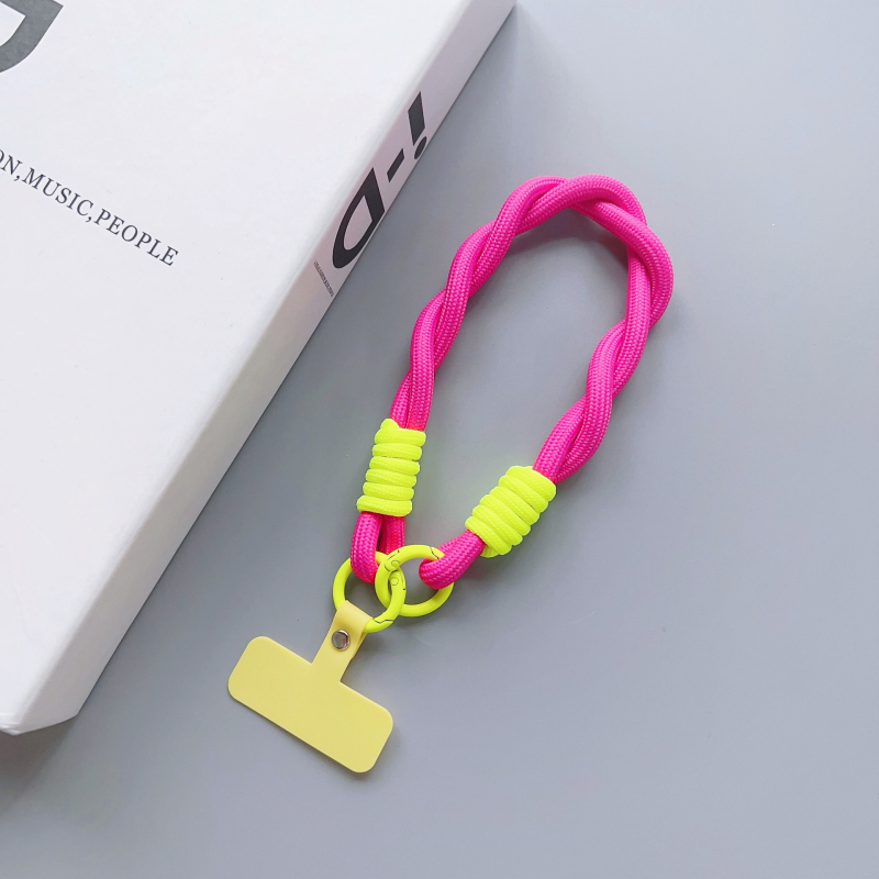Lanyard pentru telefonul mobil — curea din nailon, șnur din poliester, cataramă din oțel, unisex