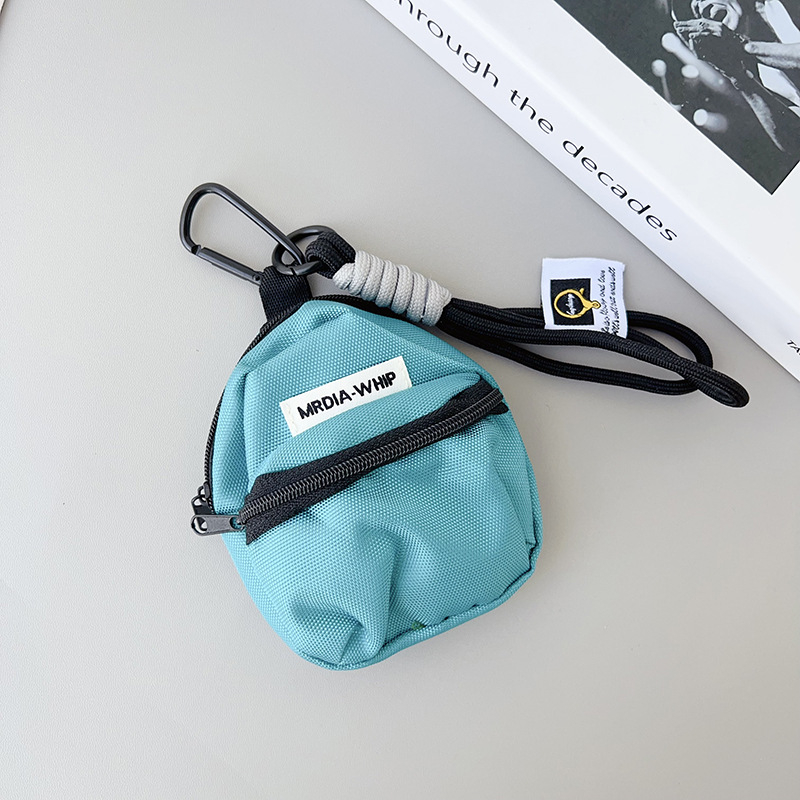 Unisex mini novčanik od poliestera s naramenicom za mobitel i dizajnom nasmiješenog trokuta (plastična kopča)