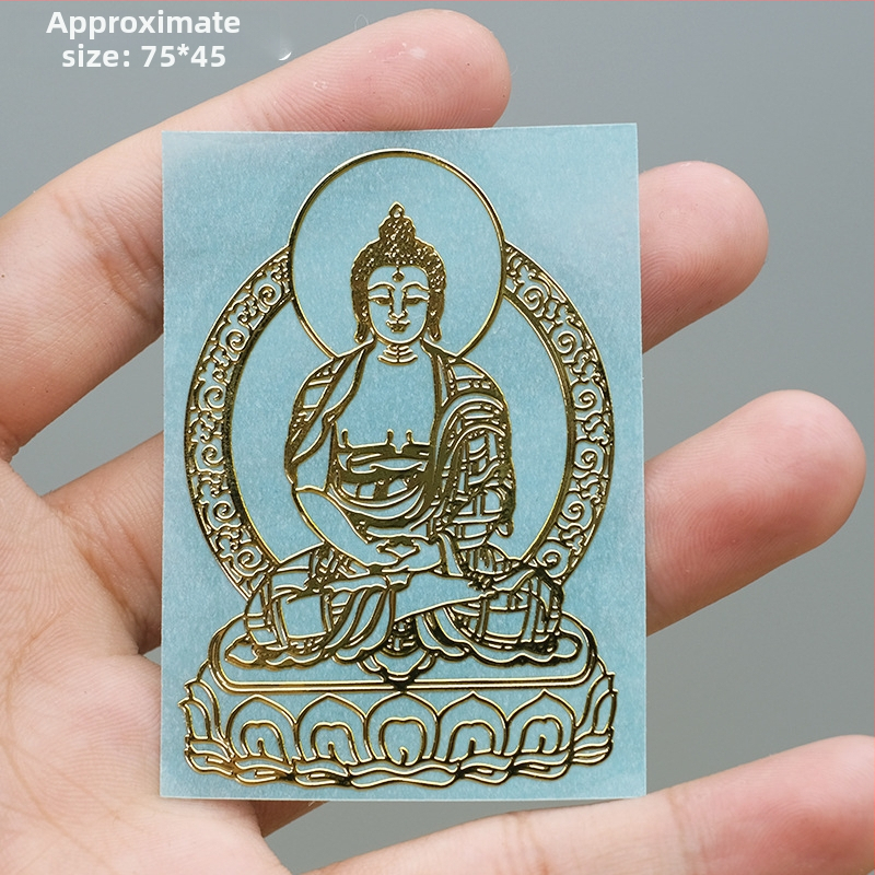 Mobiltelefon matrica – Nyúl éve zodiákus védő istenség, bronz bevonat, új kínai stílus, testreszabás nélkül, másik folyamat