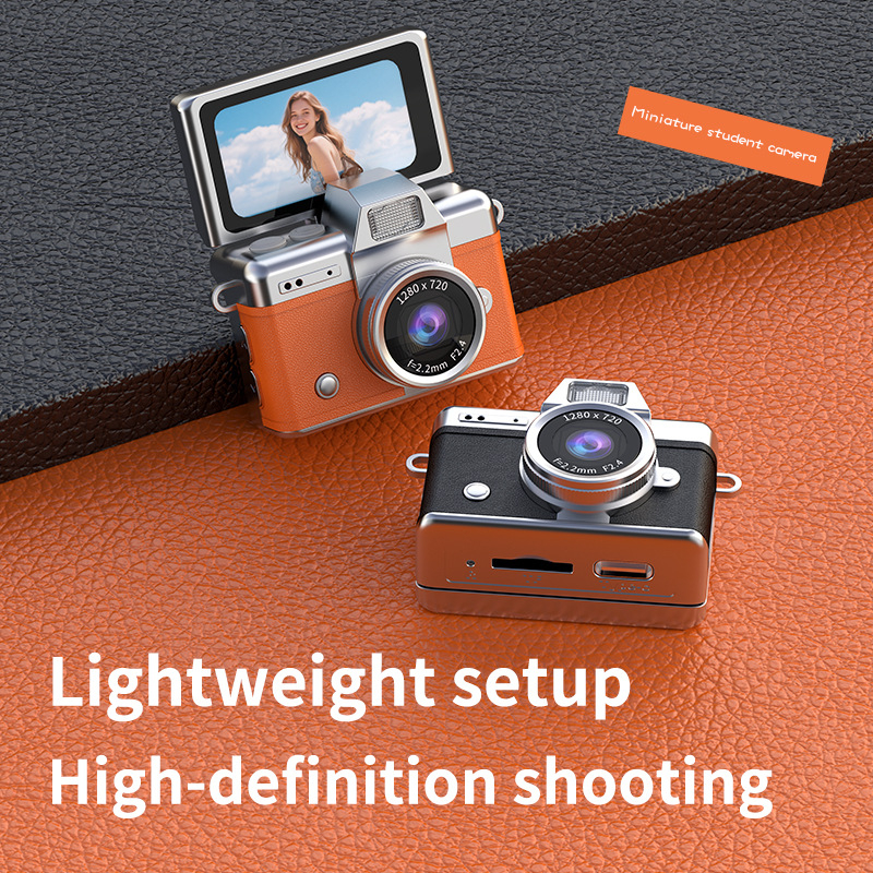 LK027 Mini digitalna kamera s 1,47" LCD, 1–5 MP, TF kartica, Video i Fotografija – Retro Vlog Stil