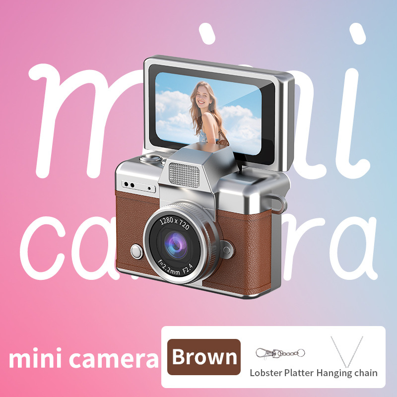 LK027 Mini digitalna kamera s 1,47" LCD, 1–5 MP, TF kartica, Video i Fotografija – Retro Vlog Stil