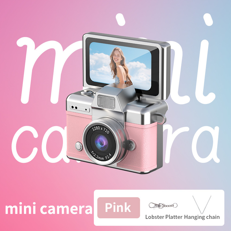 LK027 Mini digitalna kamera s 1,47" LCD, 1–5 MP, TF kartica, Video i Fotografija – Retro Vlog Stil