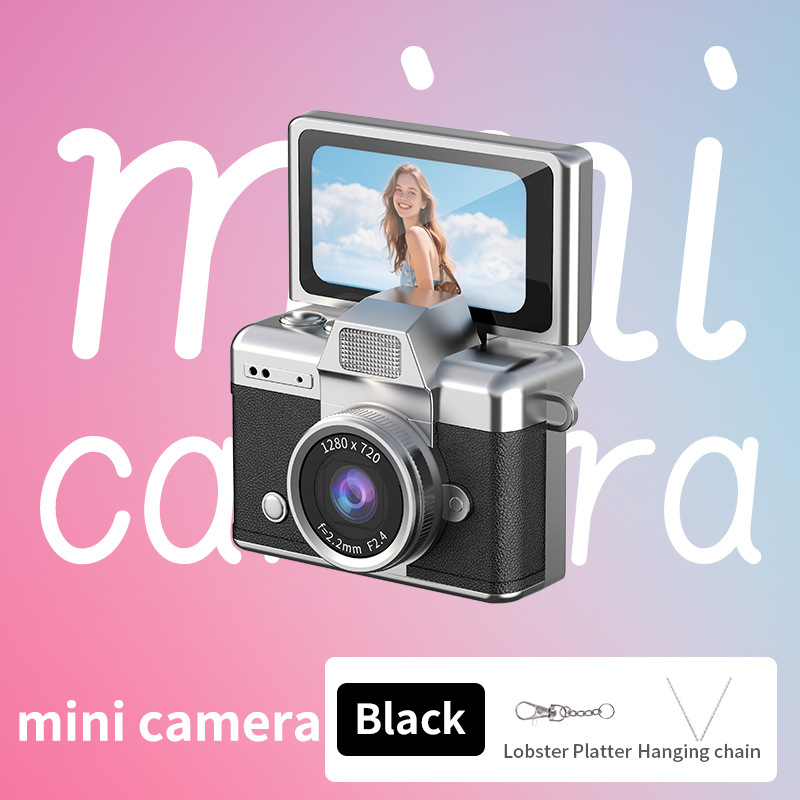 LK027 Mini digitalna kamera s 1,47" LCD, 1–5 MP, TF kartica, Video i Fotografija – Retro Vlog Stil