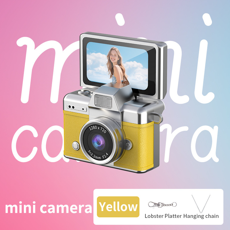LK027 Mini digitalna kamera s 1,47" LCD, 1–5 MP, TF kartica, Video i Fotografija – Retro Vlog Stil