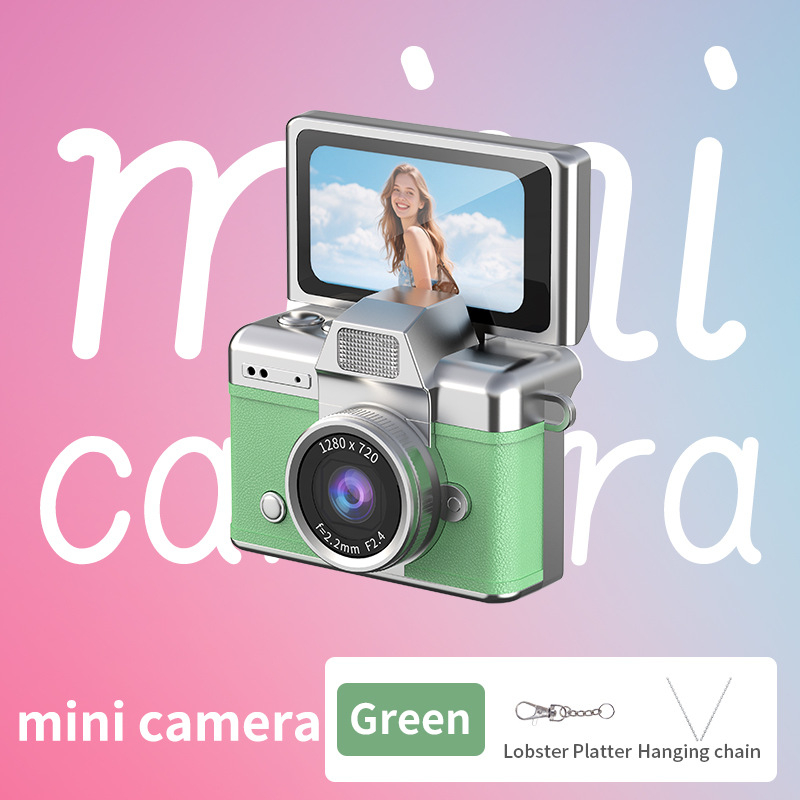 LK027 Mini digitalna kamera s 1,47" LCD, 1–5 MP, TF kartica, Video i Fotografija – Retro Vlog Stil