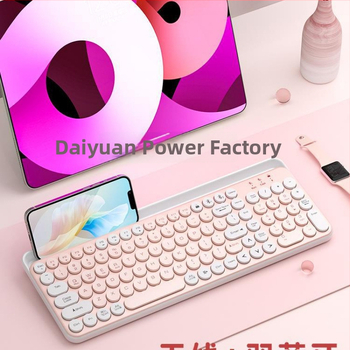 Bluetooth безжична безшумна числова клавиатура с голям слот за карти за таблети, телефони и лаптопи (ABS пластмаса)