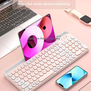 Bluetooth безжична безшумна числова клавиатура с голям слот за карти за таблети, телефони и лаптопи (ABS пластмаса)