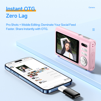 Selfie CCD kamera, 13 MP, 16x optiskais zoom, USB-C, TF karte