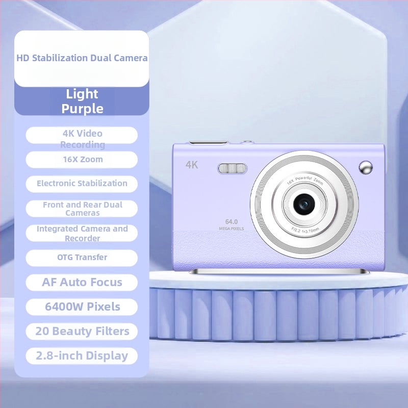 Selfie CCD kamera, 13 MP, 16x optiskais zoom, USB-C, TF karte