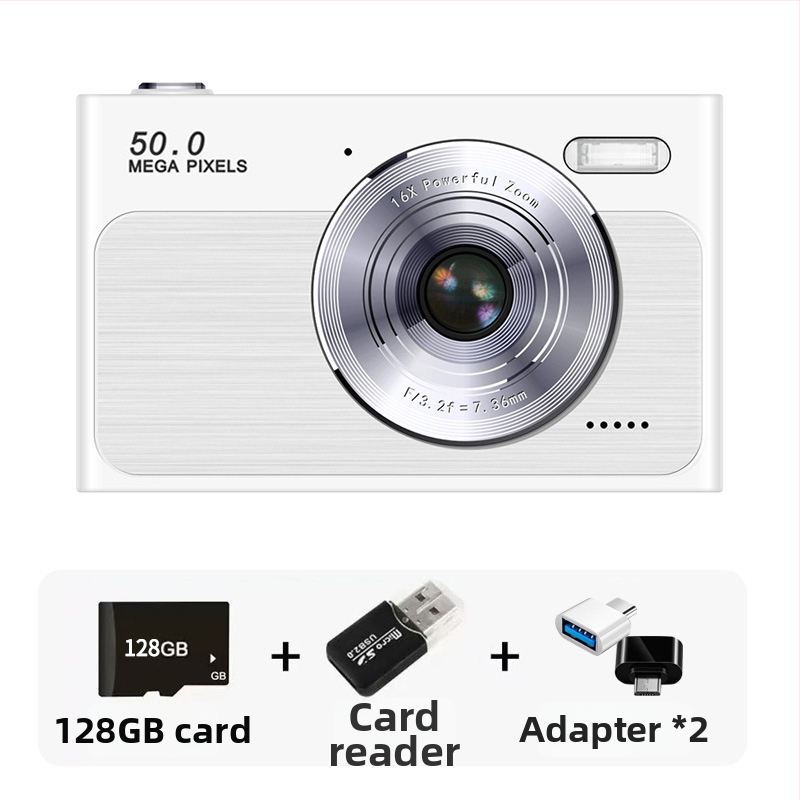 Chain Bearing C01 digitālā viedkamera ar CMOS sensoru, 16x optiskais tālummaiņa, periskopa objektīvs, 1280x1024 izšķirtspēja, 2,4 collu HD LCD