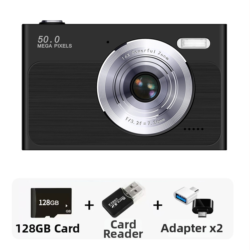 Chain Bearing C01 digitālā viedkamera ar CMOS sensoru, 16x optiskais tālummaiņa, periskopa objektīvs, 1280x1024 izšķirtspēja, 2,4 collu HD LCD