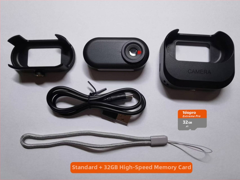 Nešiojama Vlog kamera lauko veikloms – 1080p/720p, 1,47in LCD, CMOS 1/3in, EIS, MicroSD