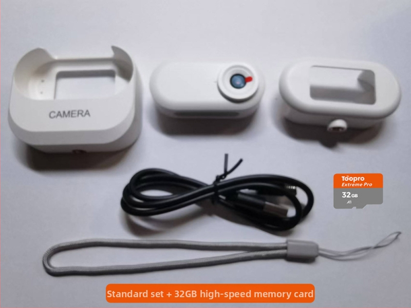 Nešiojama Vlog kamera lauko veikloms – 1080p/720p, 1,47in LCD, CMOS 1/3in, EIS, MicroSD