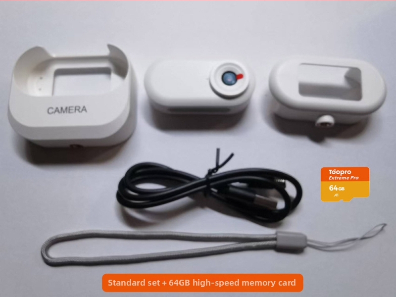 Nešiojama Vlog kamera lauko veikloms – 1080p/720p, 1,47in LCD, CMOS 1/3in, EIS, MicroSD