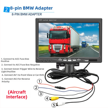 Automobilinis LCD ekranas 701 – NP suderinamas, stalinio tipo ekranas, raiška 480x272 / 800x480