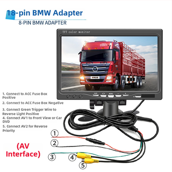 Automobilinis LCD ekranas 701 – NP suderinamas, stalinio tipo ekranas, raiška 480x272 / 800x480