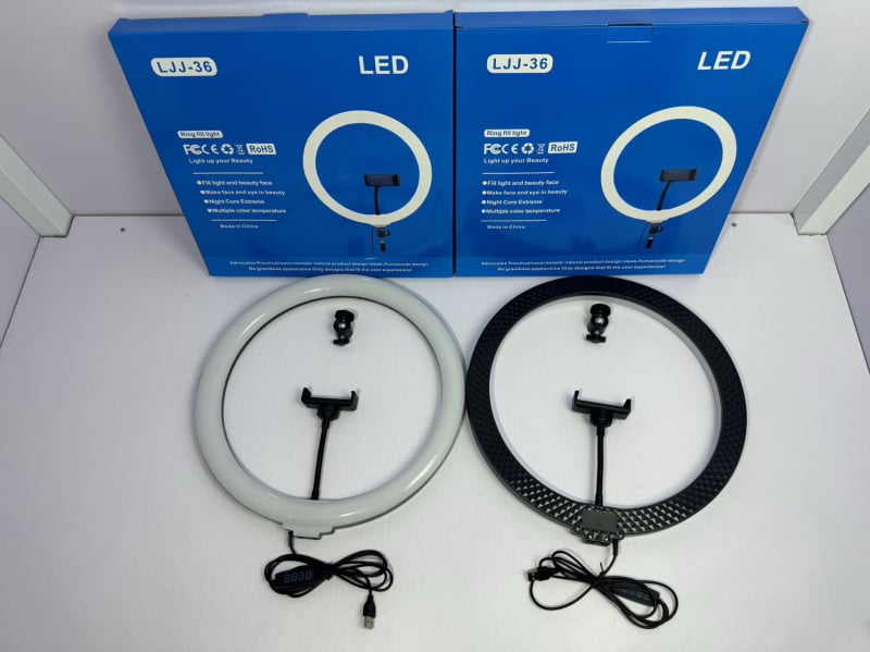 Lampa LED inel pentru streaming live — iluminare de umplere, model LJJ, putere ≤10W, 5V, Personalizabil: Da
